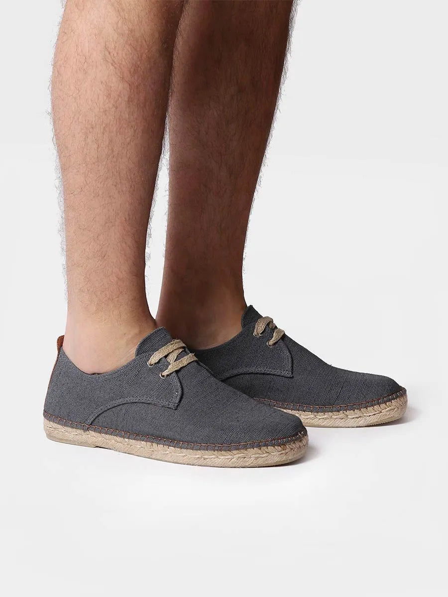 Toni Pons Dixon espadrilles homme lacets coton
