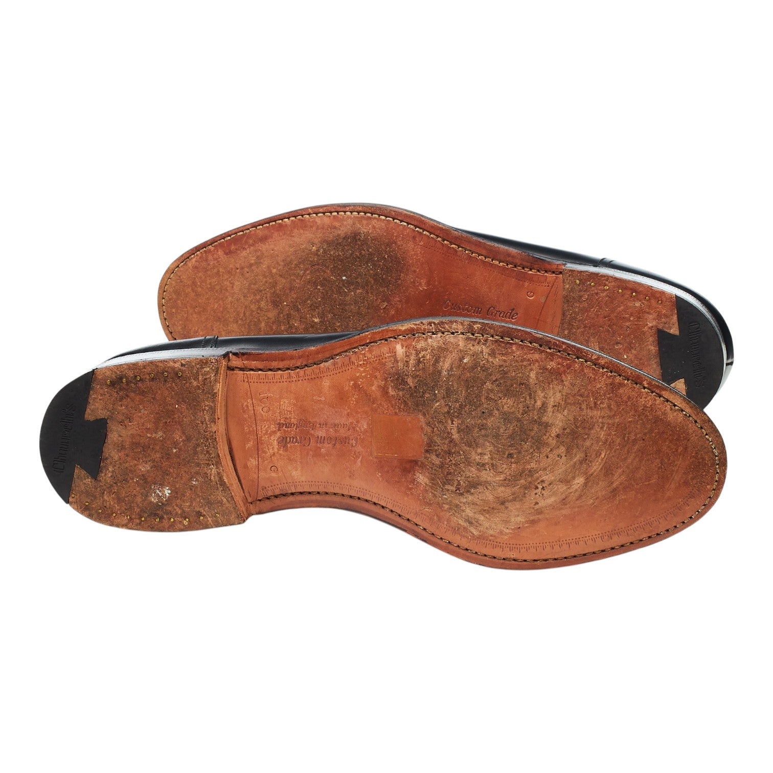 Church's Salisbury mocassins cuir noir UK 10 large