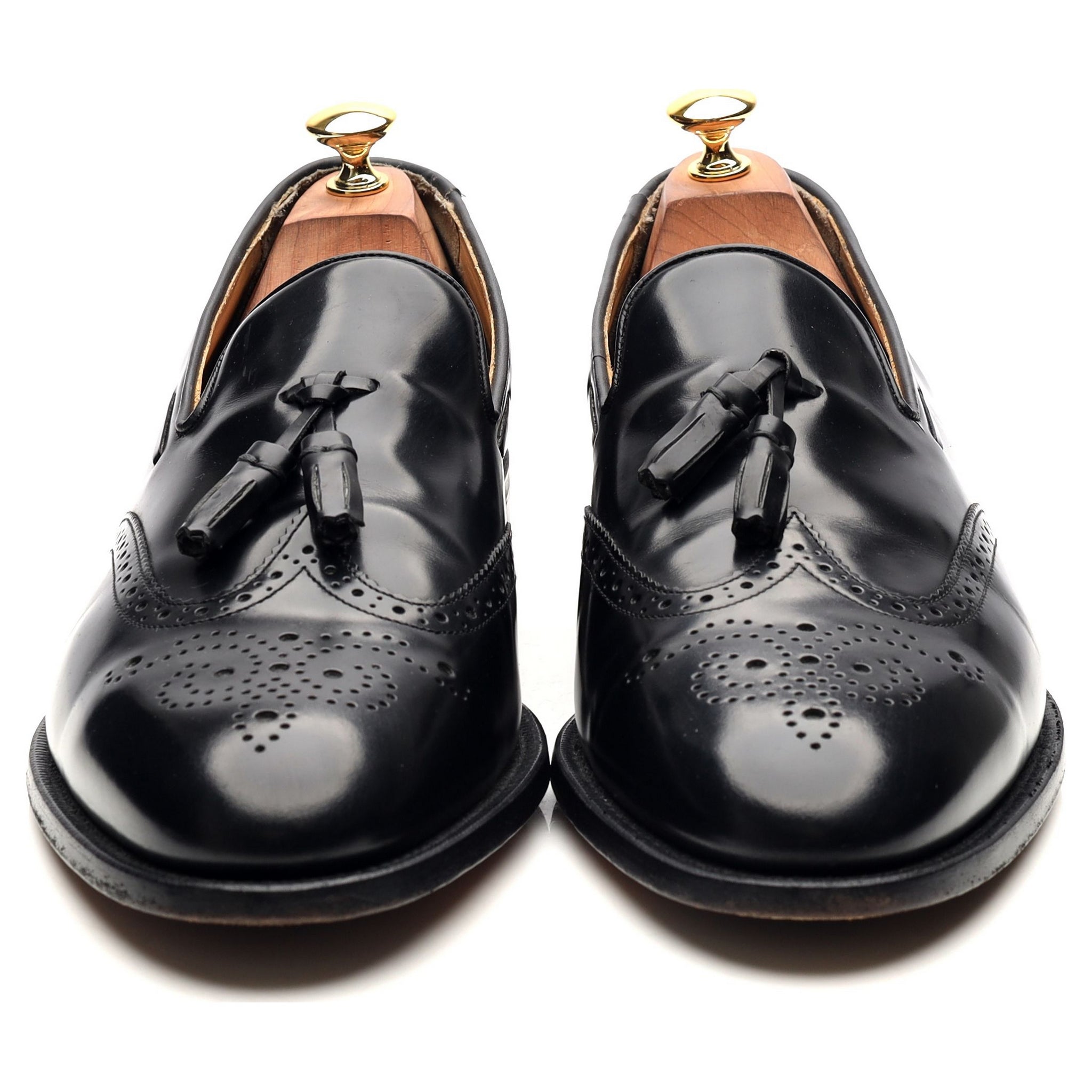 Barker Clive mocassins cuir noir UK 10,5 homme