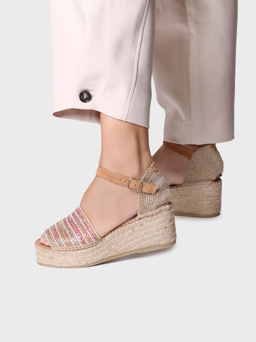 Toni Pons Ivet-CL espadrilles femme tissu multicolore
