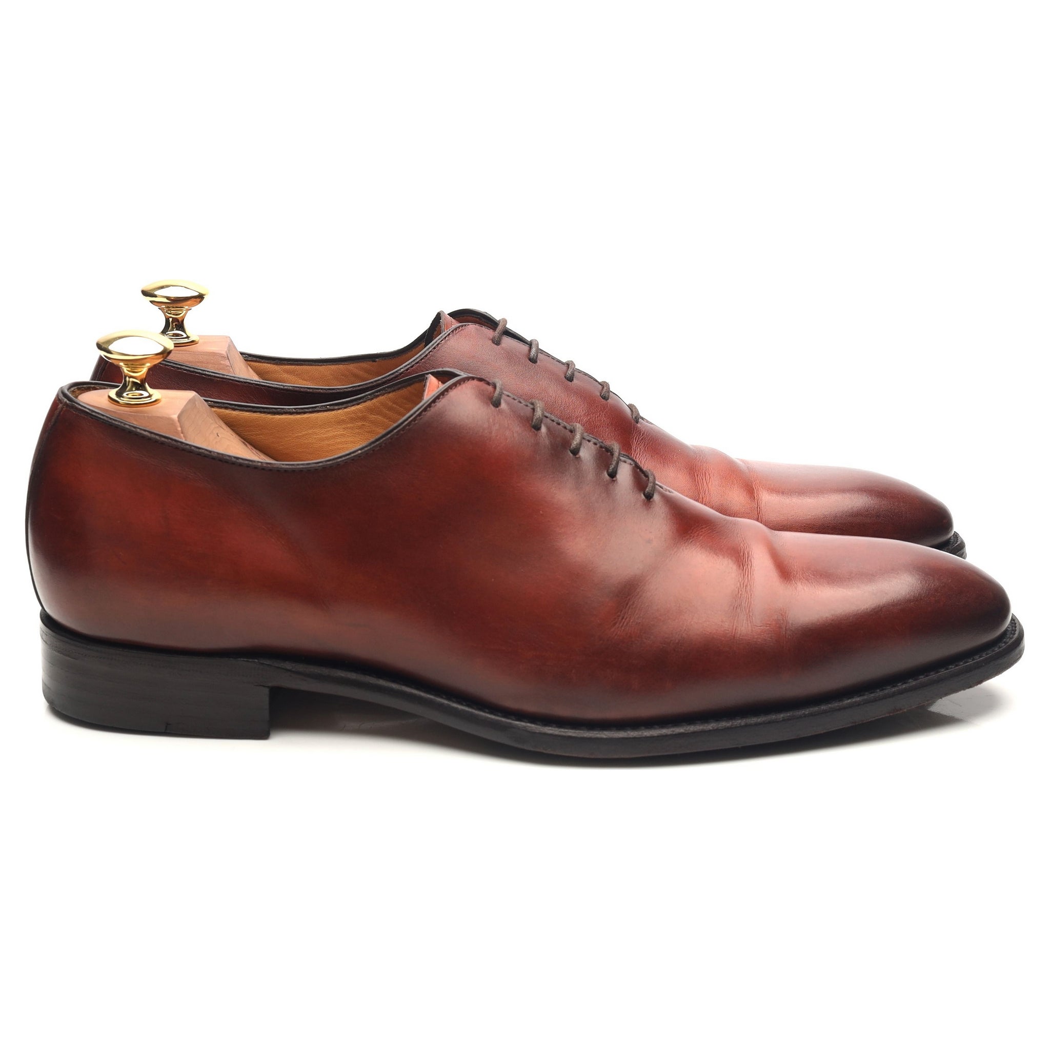Herring wholecut oxford cuir marron pointure UK 9