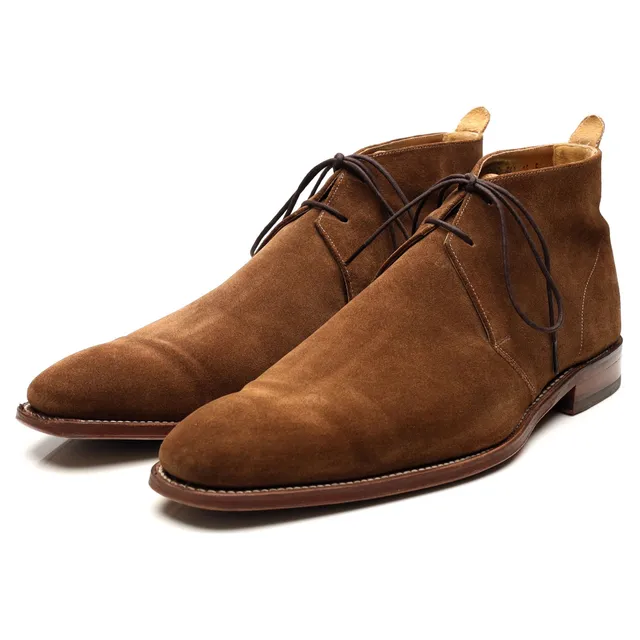 Grenson Silas boots chukka daim marron pointure UK 10
