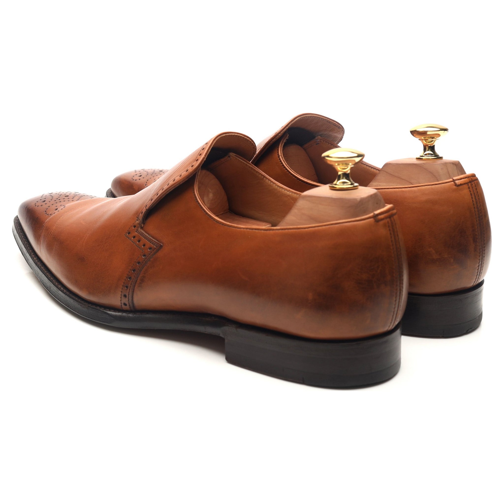 Cheaney Ellis mocassins cuir camel UK 10