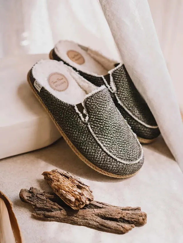 Toni Pons Nalec mule homme toile semelle jute
