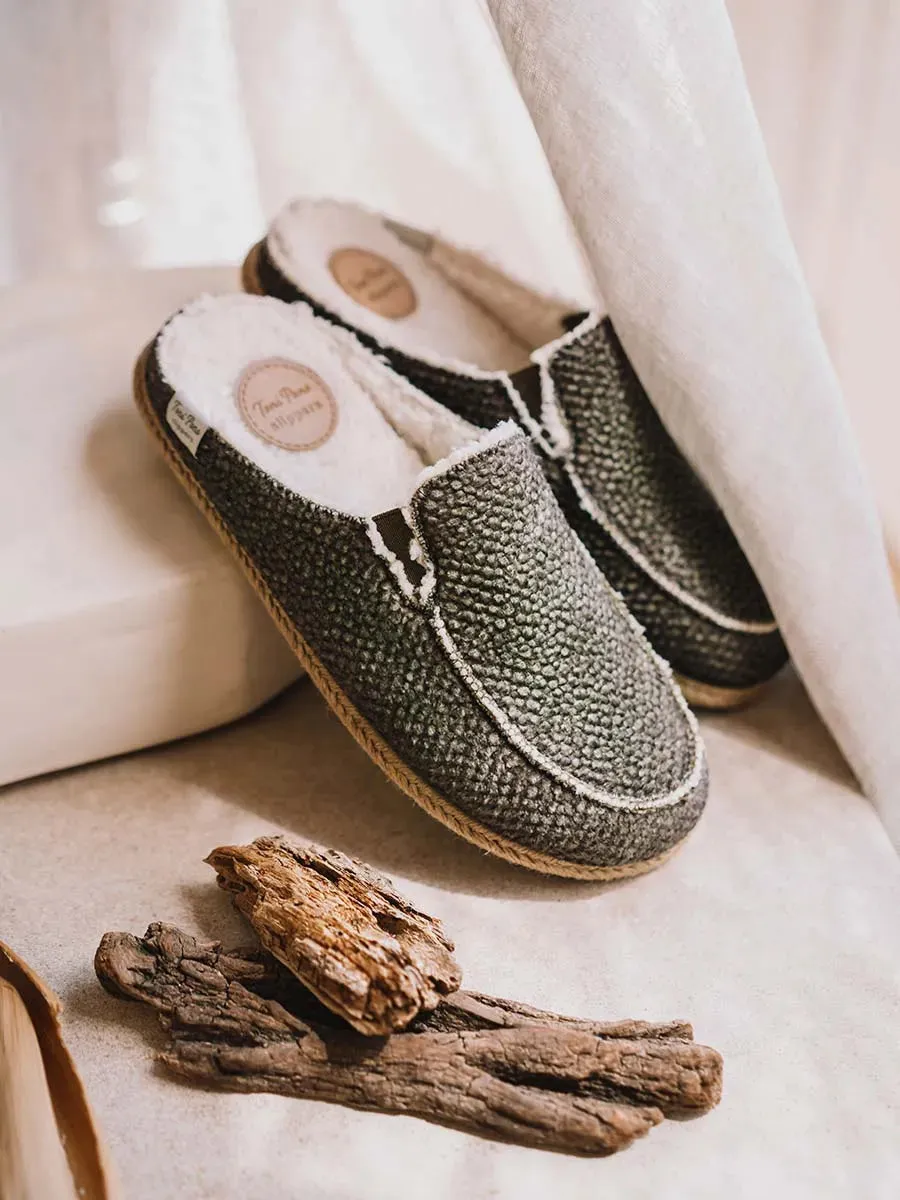 Toni Pons Nalec mule homme toile semelle jute