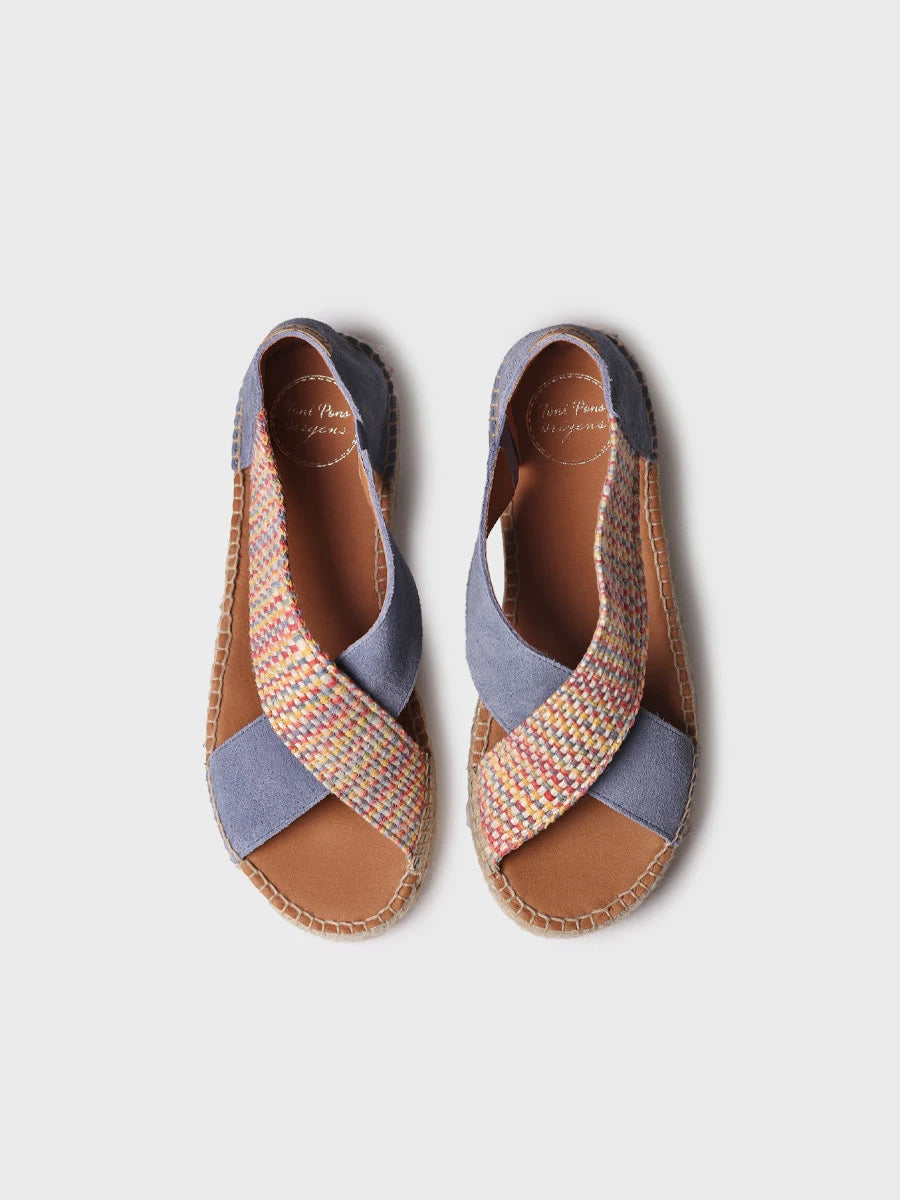 Toni Pons MAR espadrille femme plate raphia