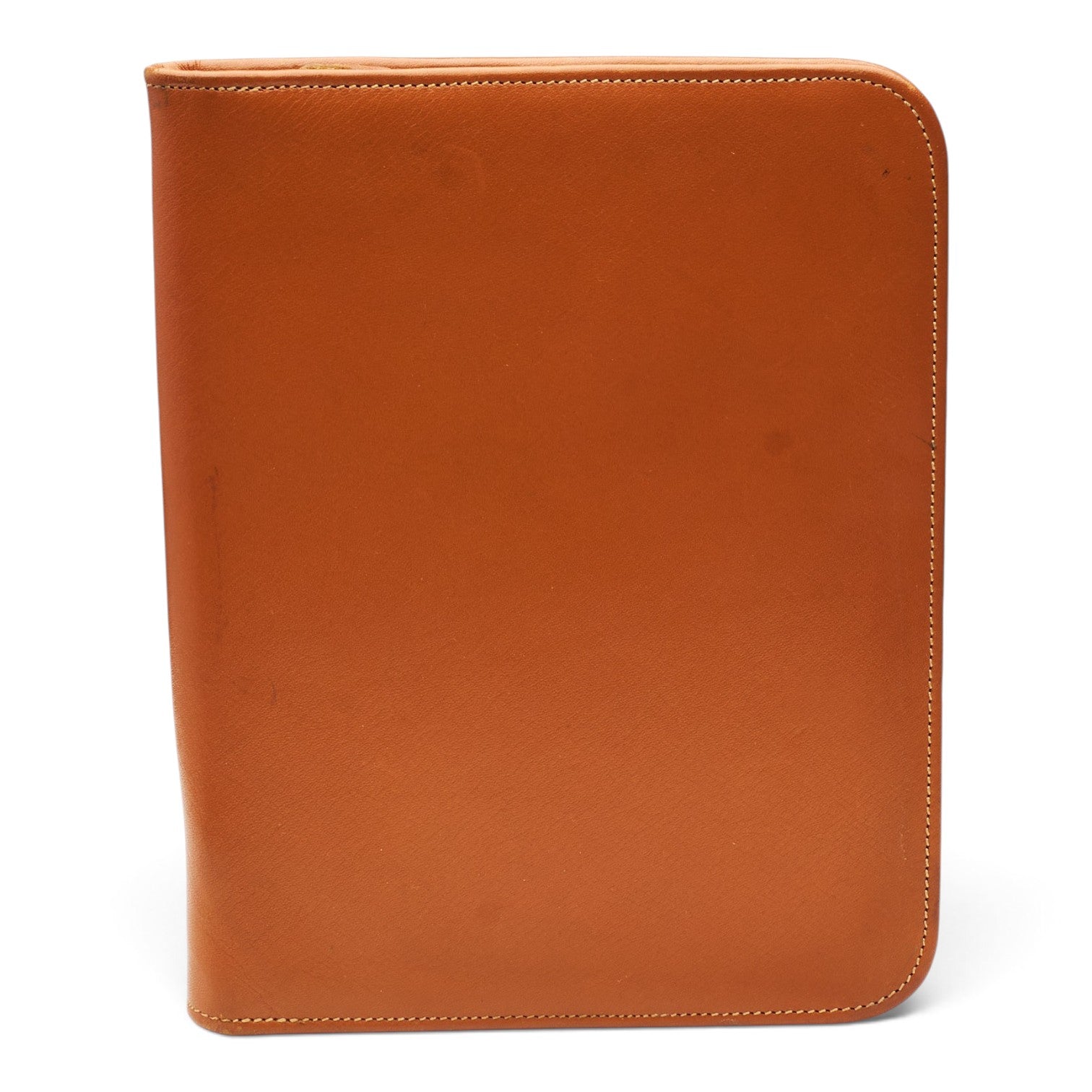 Connolly portefeuille voyage cuir marron tan zippé