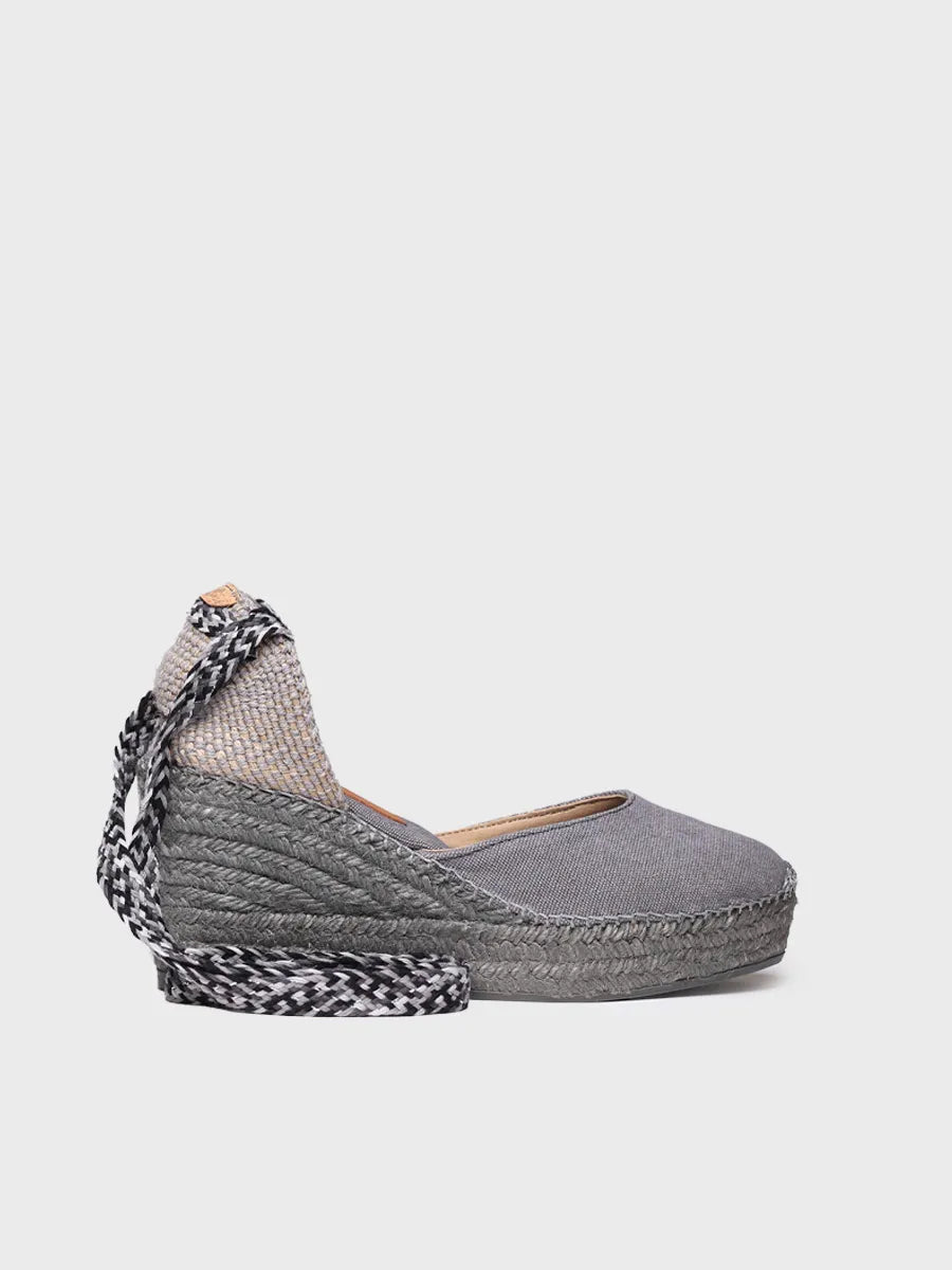 Toni Pons Lisboa espadrilles compensées femme coton 7 cm