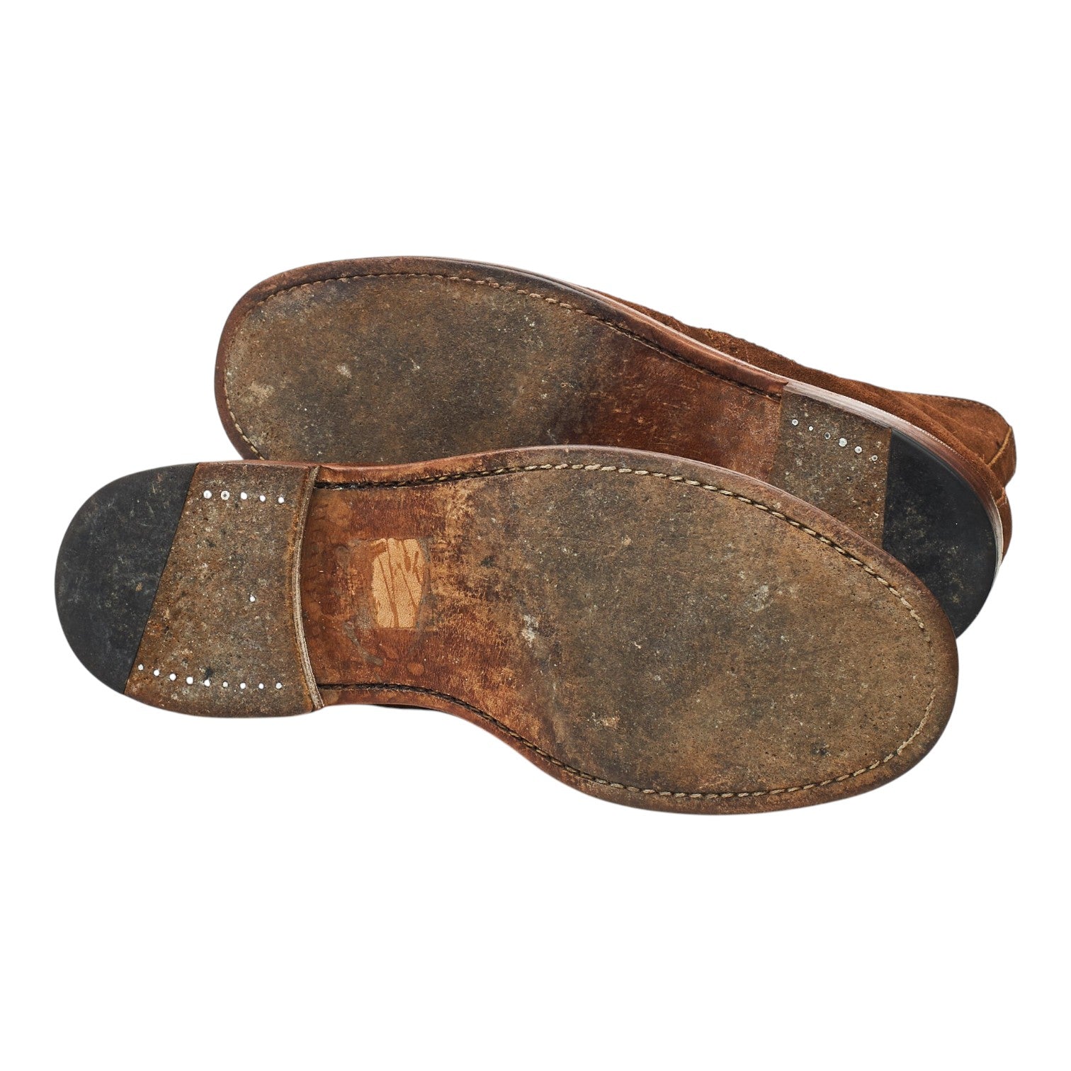 Herring Newmarket bottines daim marron UK 8.5