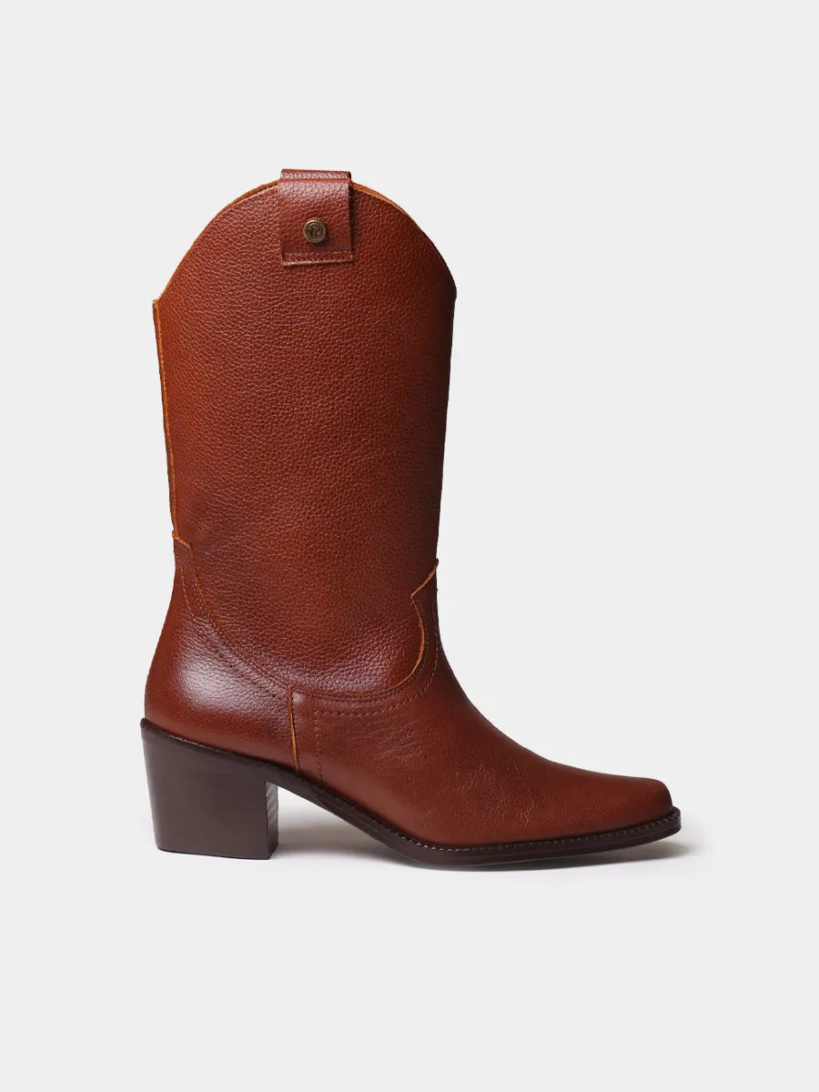 Toni Pons Ubeda boots femme cuir talon 6 cm