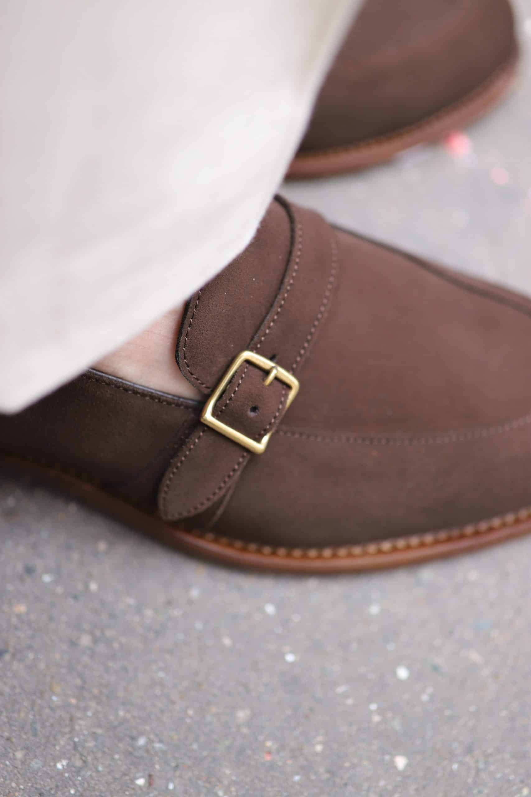 Malfroid Villalys Superleggera mocassin cuir velours
