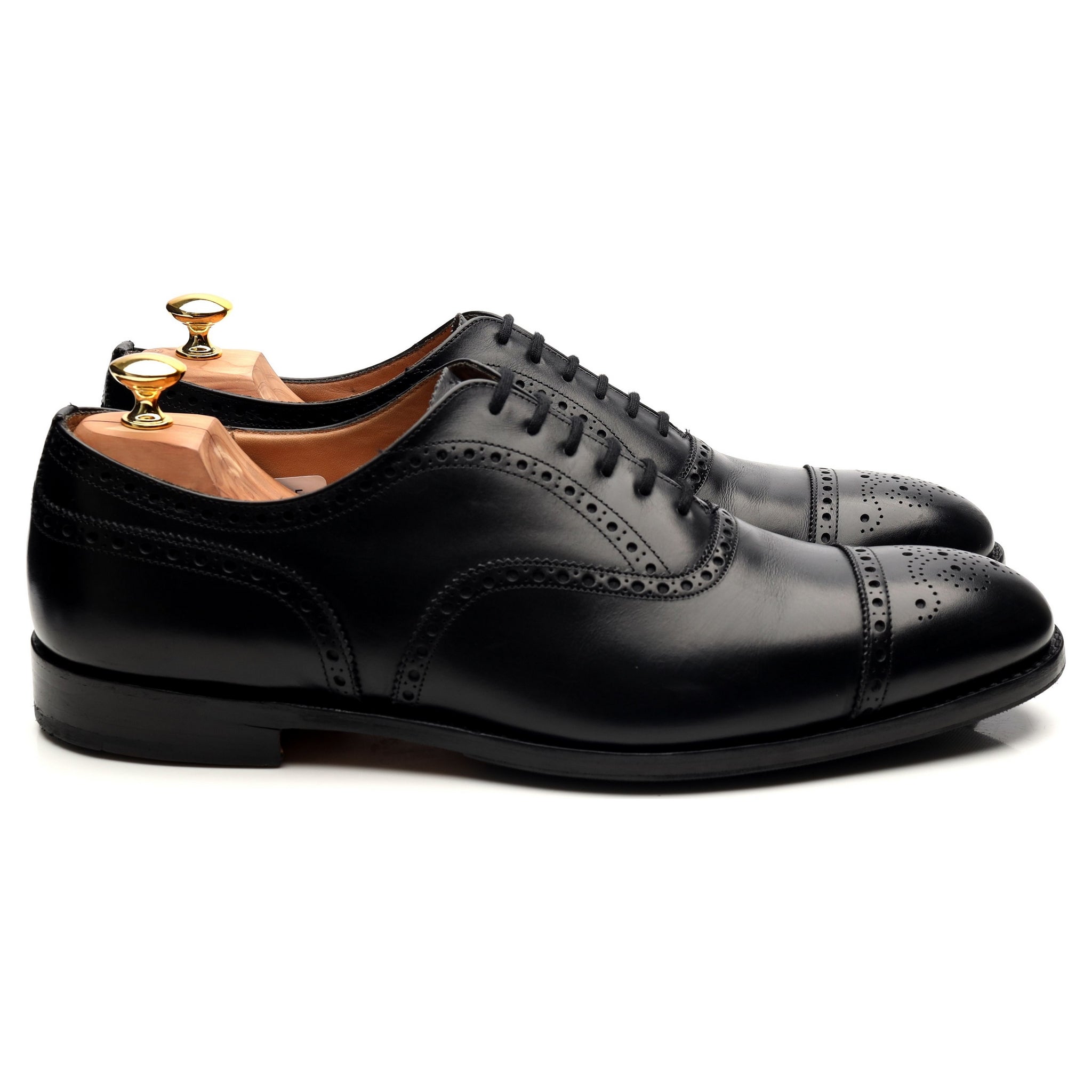 Church's Diplomat richelieu cuir noir UK 12