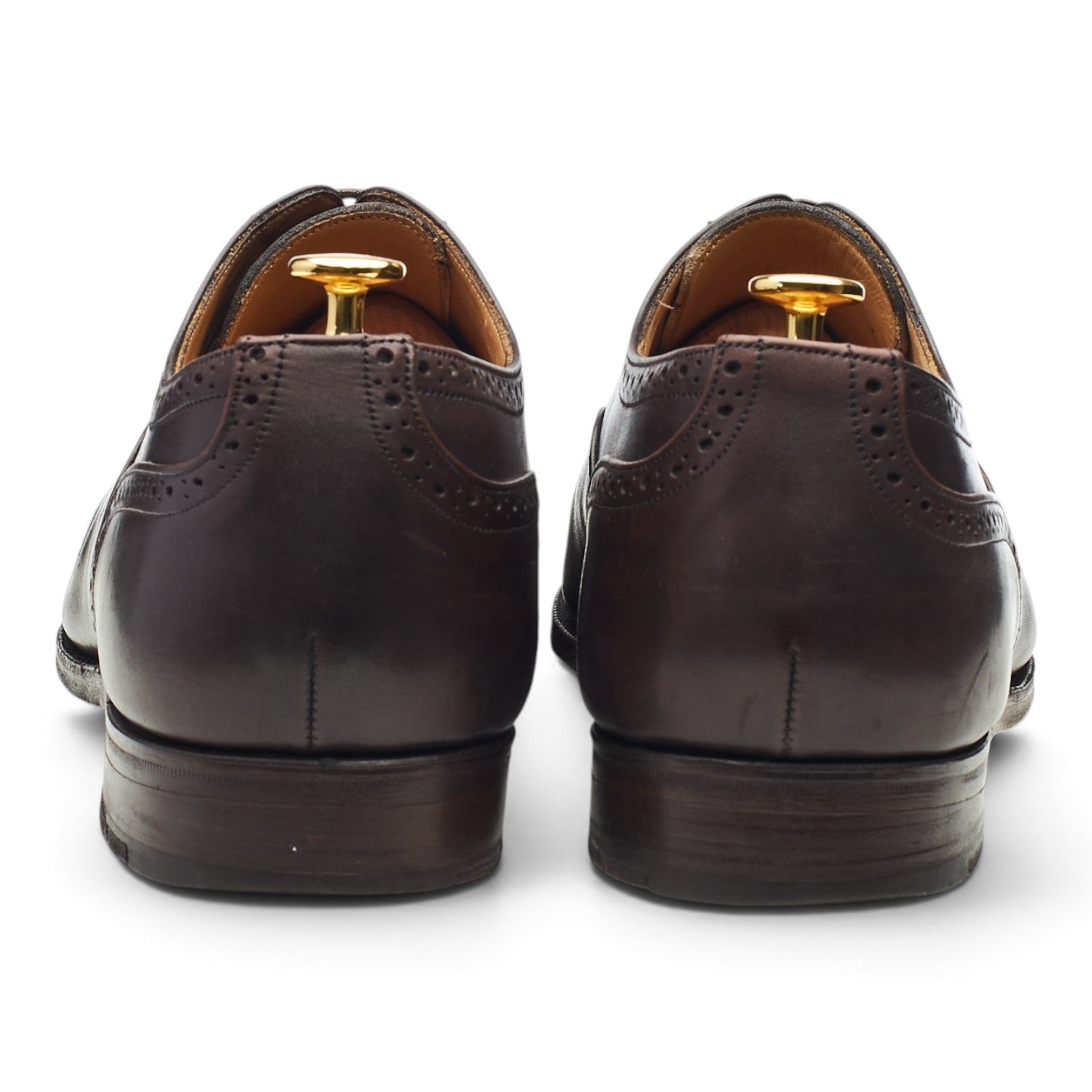Tricker's Kensington richelieu cuir marron UK 13