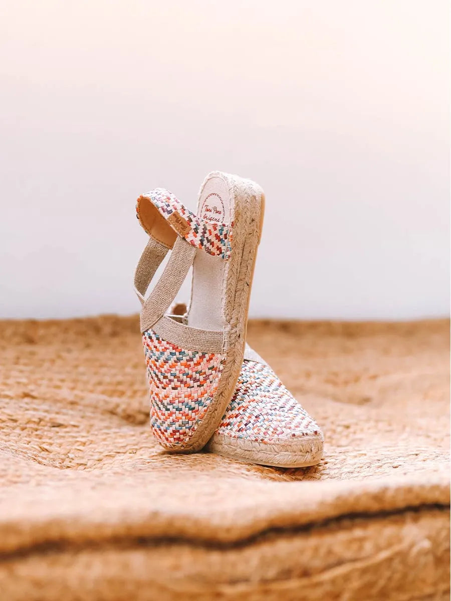Toni Pons Vera-MS espadrilles multicolore raphia