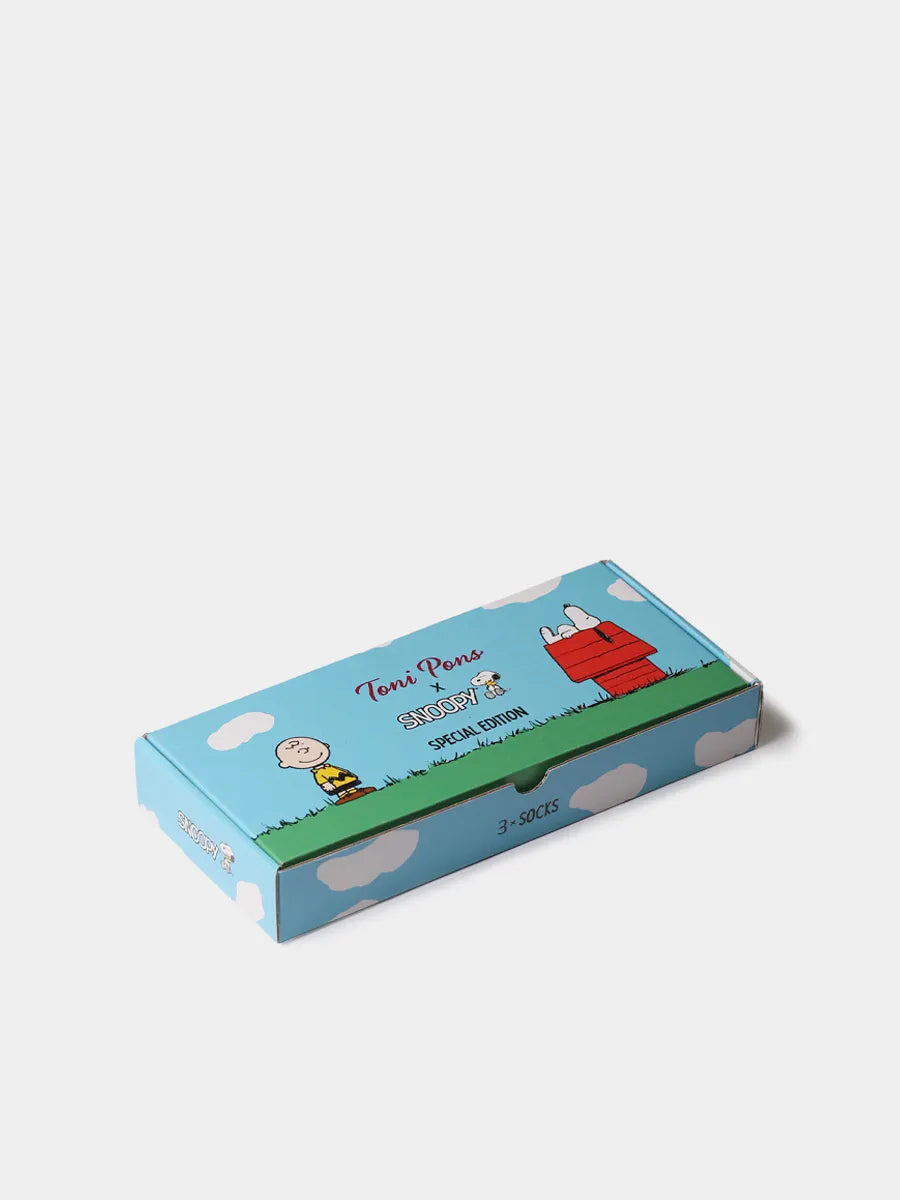 Toni Pons Pack-Snoopy chaussettes coton x3