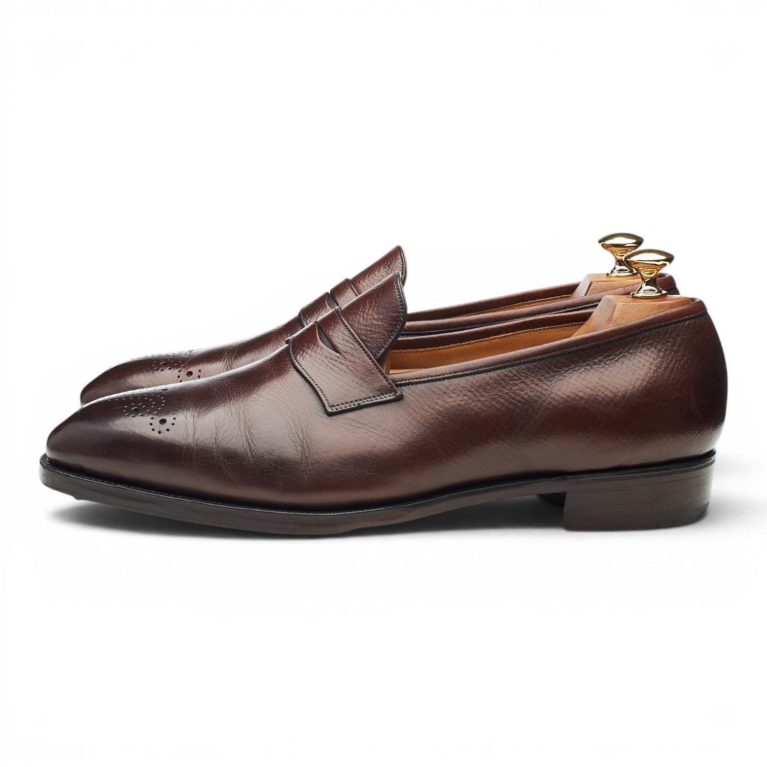 Gaziano & Girling Crompton mocassin marron UK 9.5