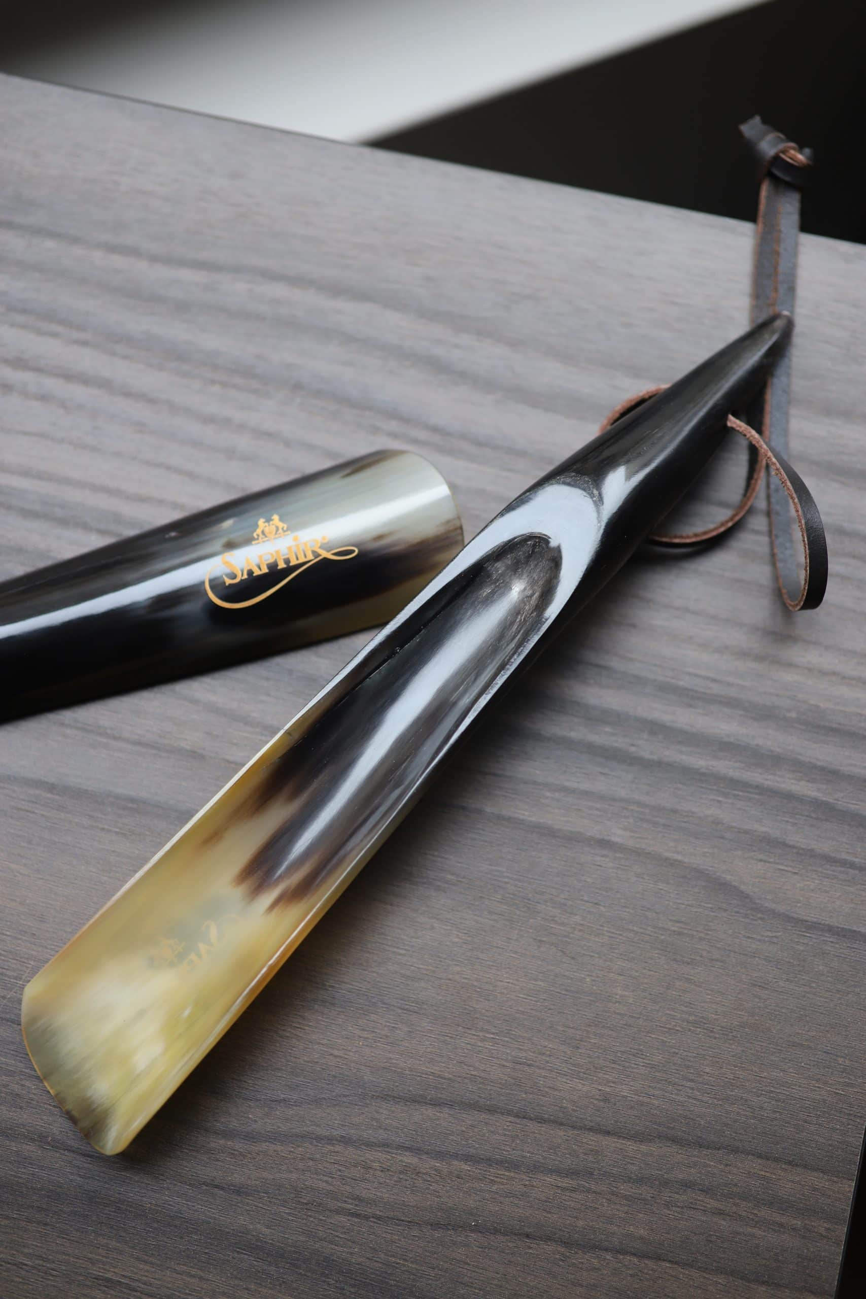 Saphir chausse-pied corne véritable 30 cm