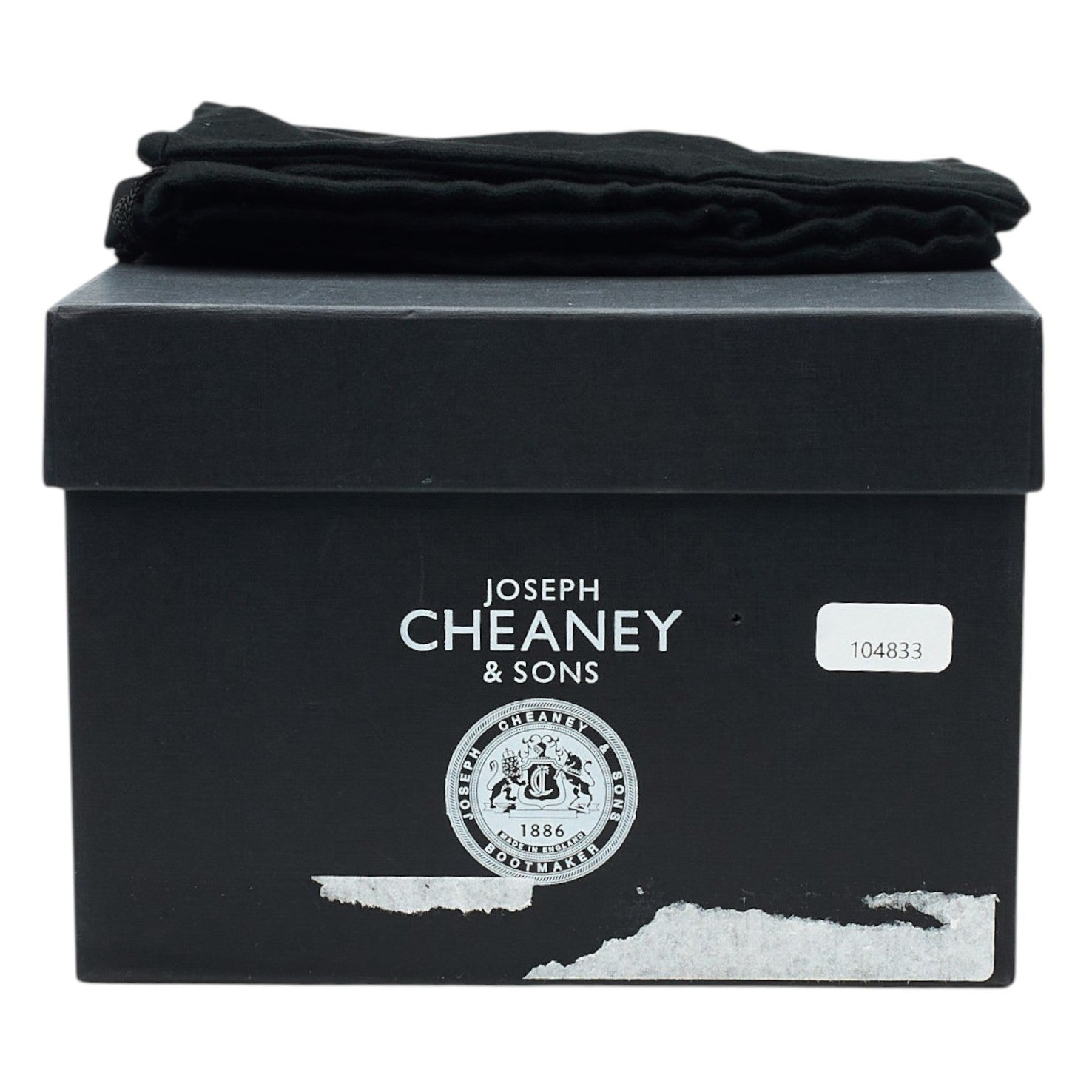 Cheaney 2873 richelieu cuir noir UK 7,5 large