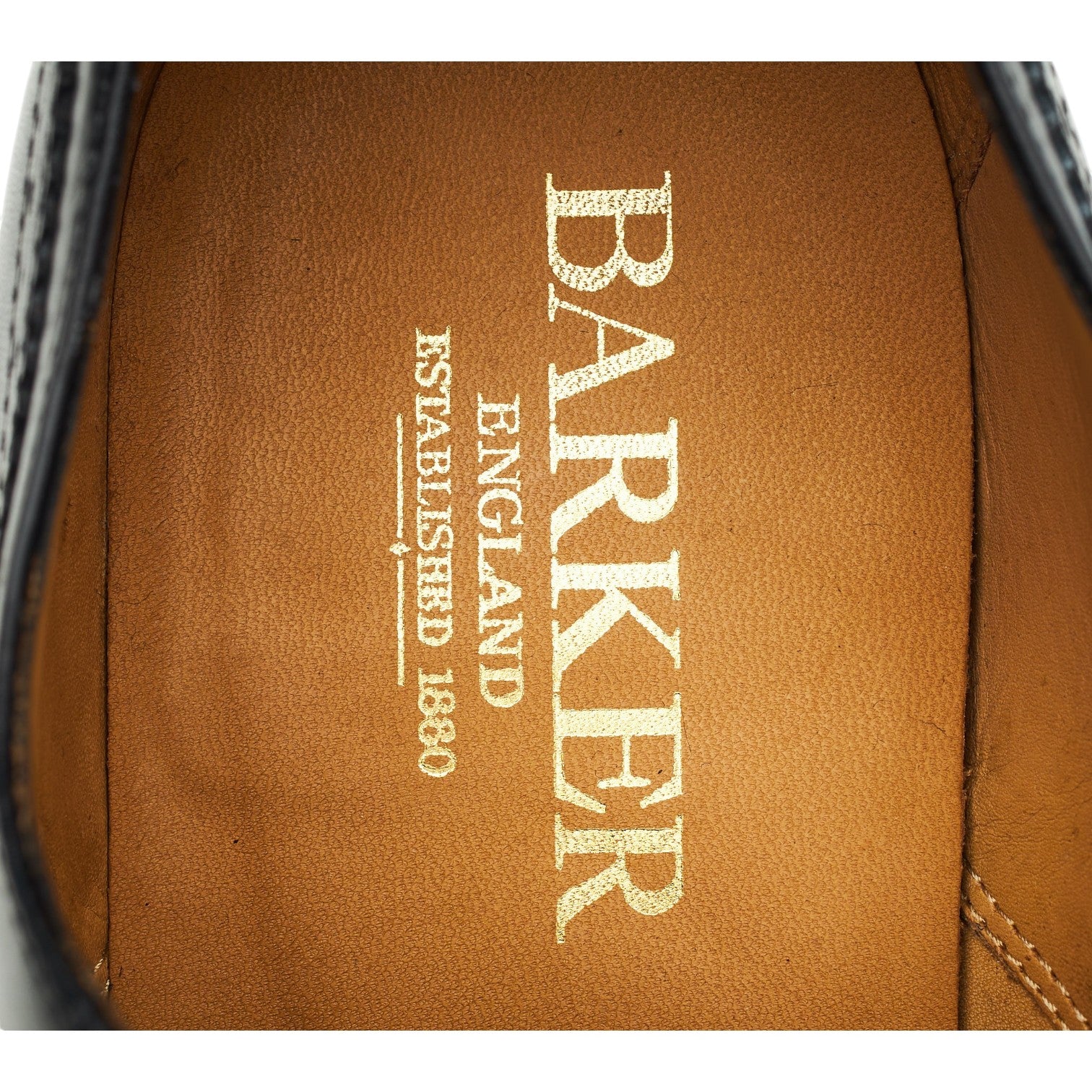 Barker Newcastle richelieu cuir noir pointure 9.5