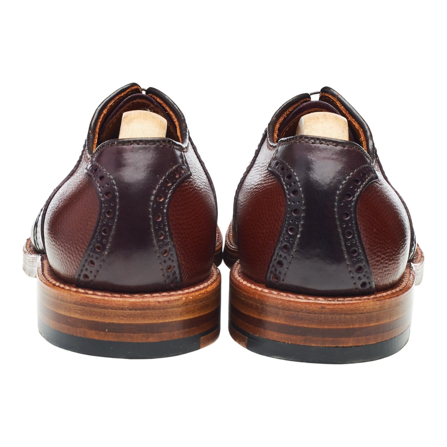 Nordstrom D3306 Richelieu cordovan bordeaux pointure UK 7.5