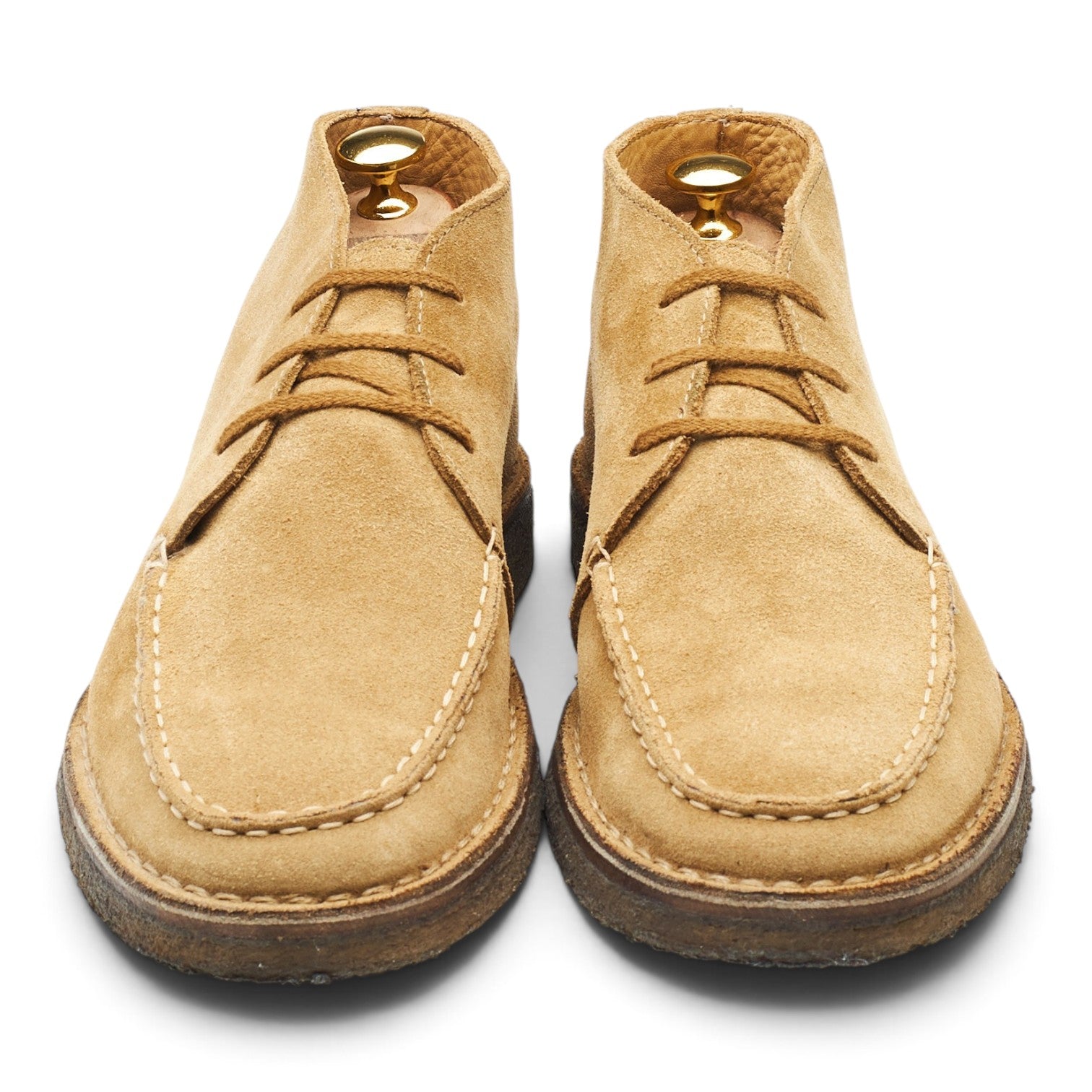 Drake's Crosby boots chukka daim sable UK 8