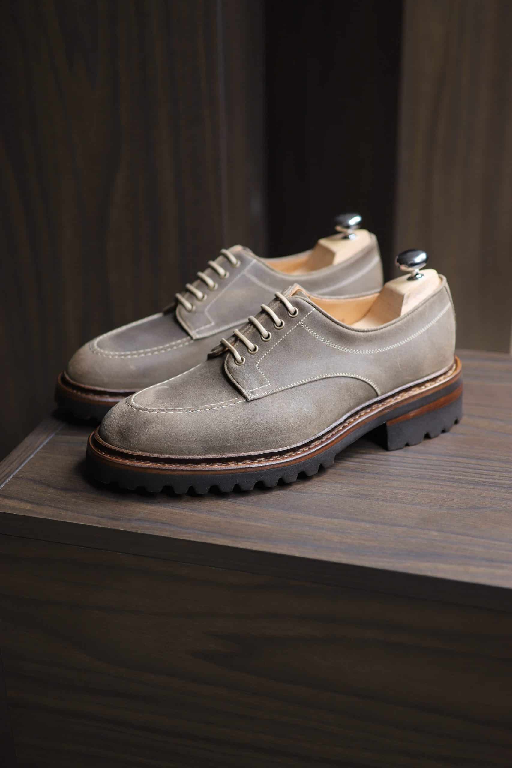 Malfroid Defender derby cuir gras semelle commando