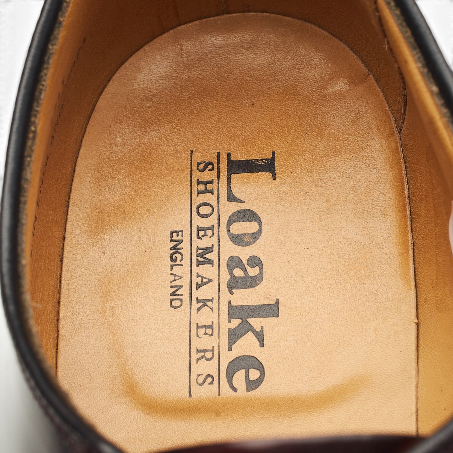 Loake 771 derby cuir bordeaux UK 8.5