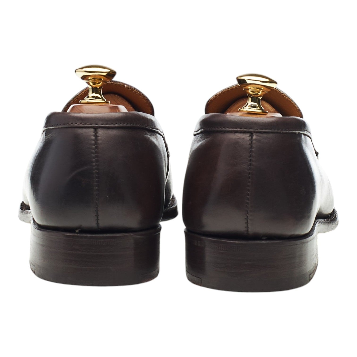 Tricker's Havard mocassin cuir marron UK 6,5 semelle cuir