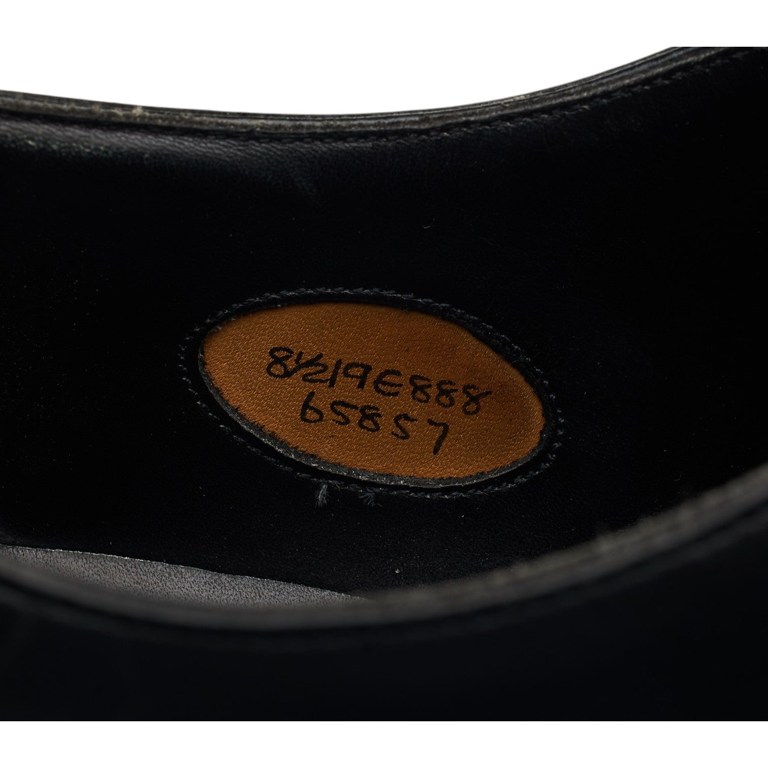 Edward Green Dundee derby cuir noir pointure UK 8.5