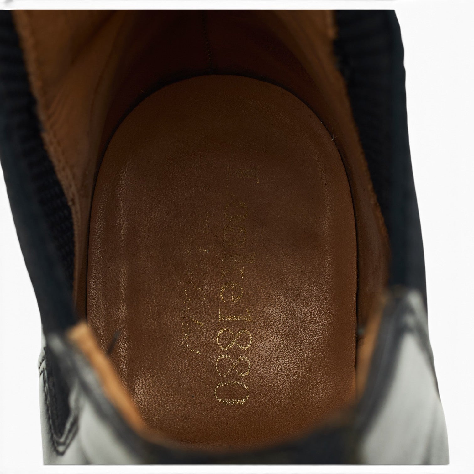 Loake Chatsworth 1880 boots chelsea cuir noir UK 9