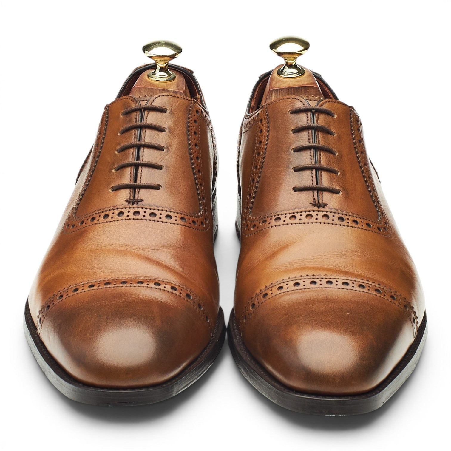 Cheaney Earls Row richelieu cuir marron UK 7 large