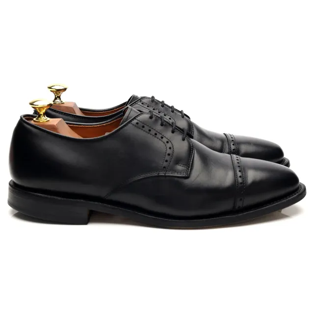 Allen Edmonds Clifton derby cuir noir UK 7 bout droit