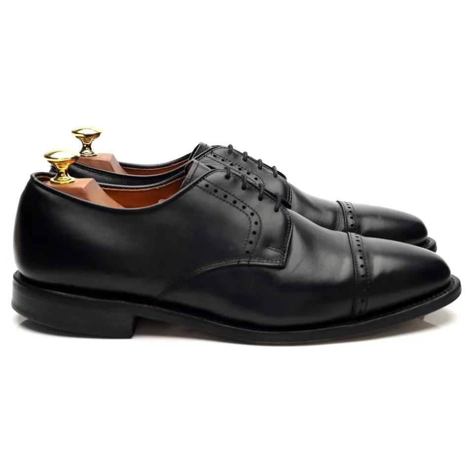 Allen Edmonds Clifton derby cuir noir UK 7 bout droit