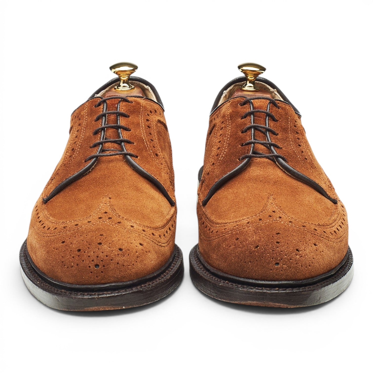 Allen Edmonds MacNeil derby suède marron pointure 9