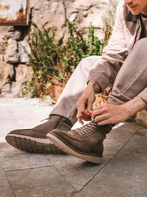 Toni Pons Oriol-SW bottine homme cuir taupe