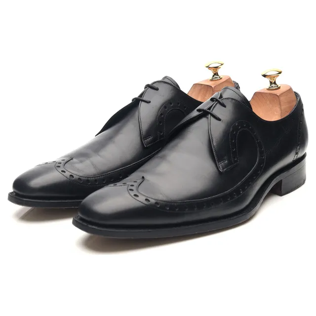Barker Woody derby cuir noir UK 10