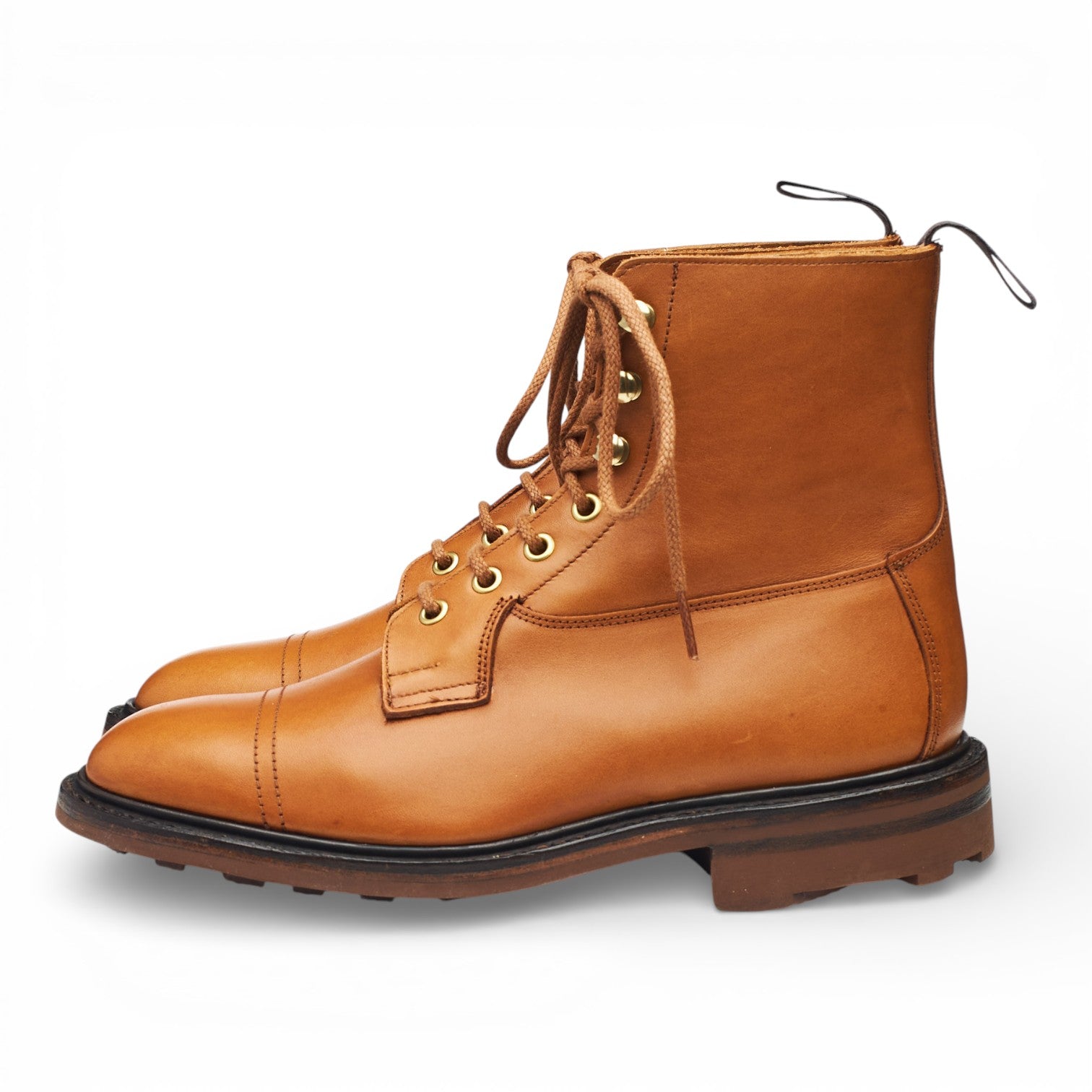 Tricker's boots cuir marron derby UK 6.5