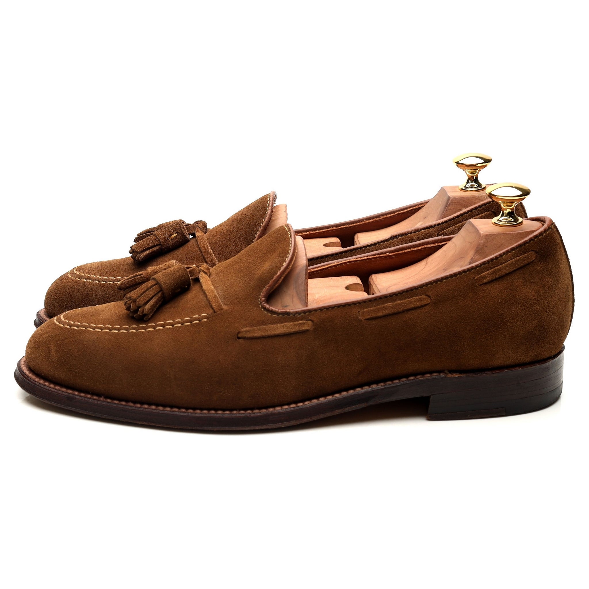 Alden 3403 mocassins daim marron pointure UK 8.5