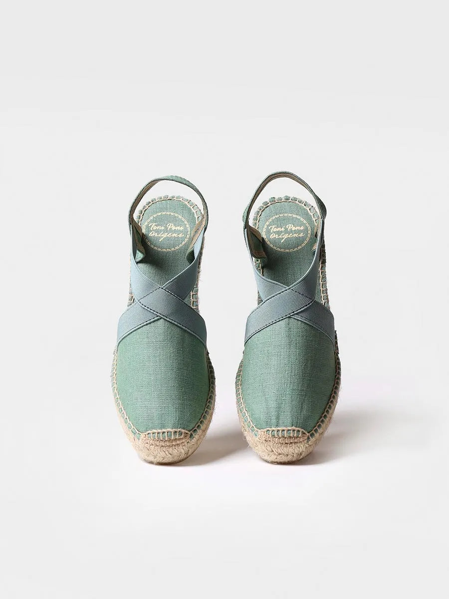 Toni Pons Ter TER espadrille vegan compensée lin