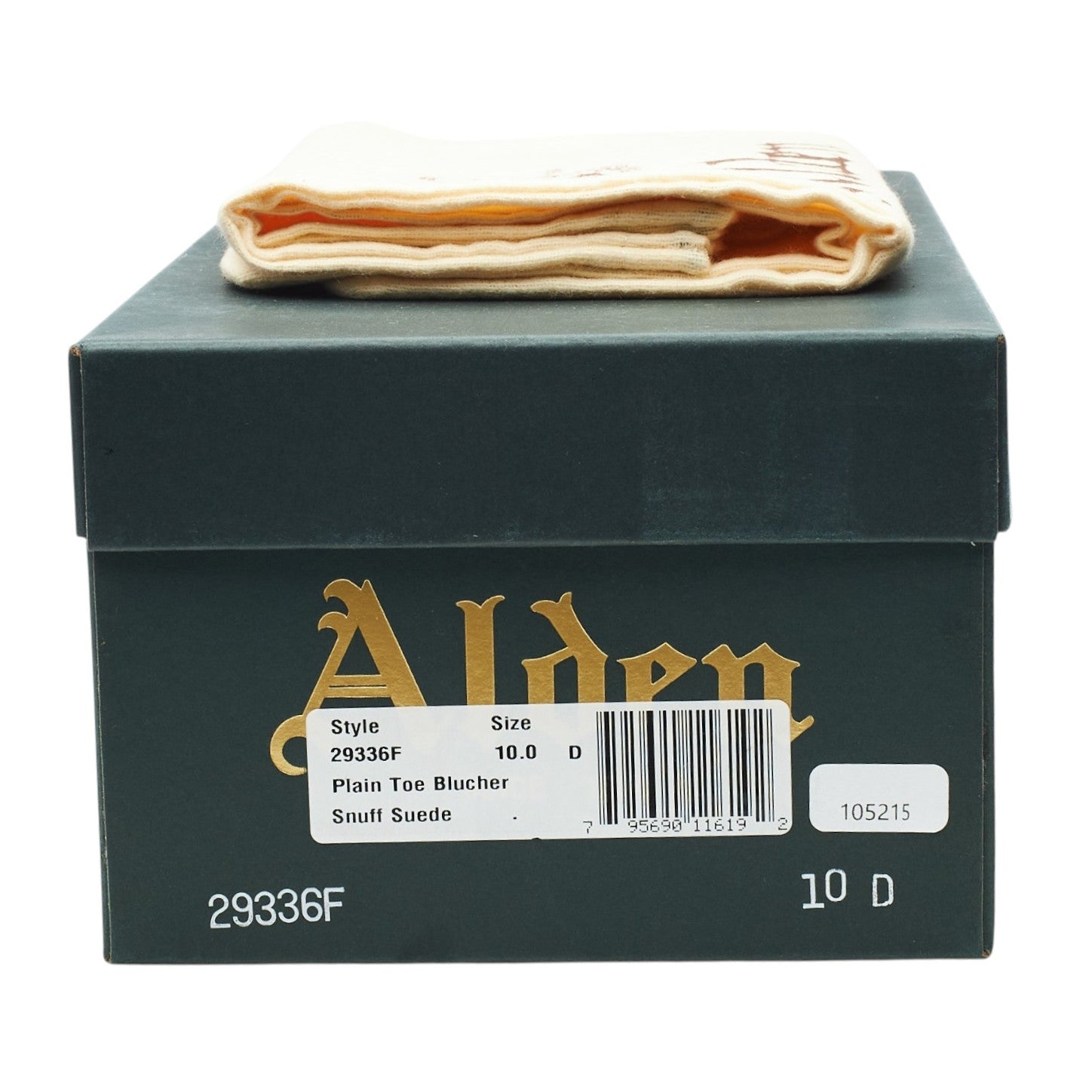 Alden 29336F Derby daim marron clair UK 9