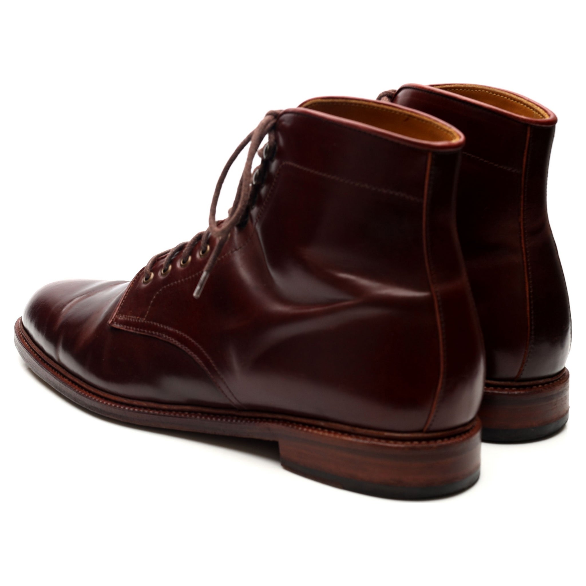 Meermin 101637 bottines cordovan bordeaux UK 10.5
