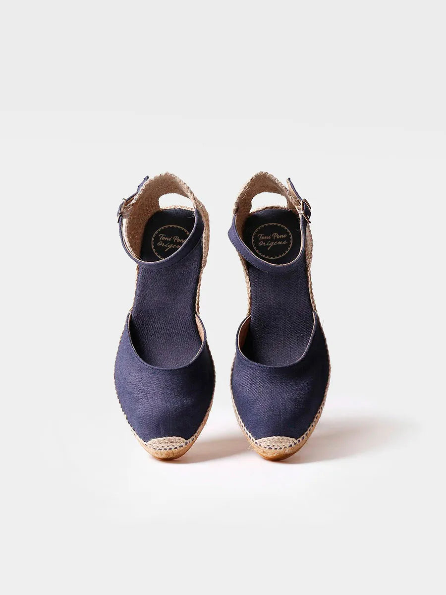 Toni Pons Caldes espadrilles compensées boucle vegan