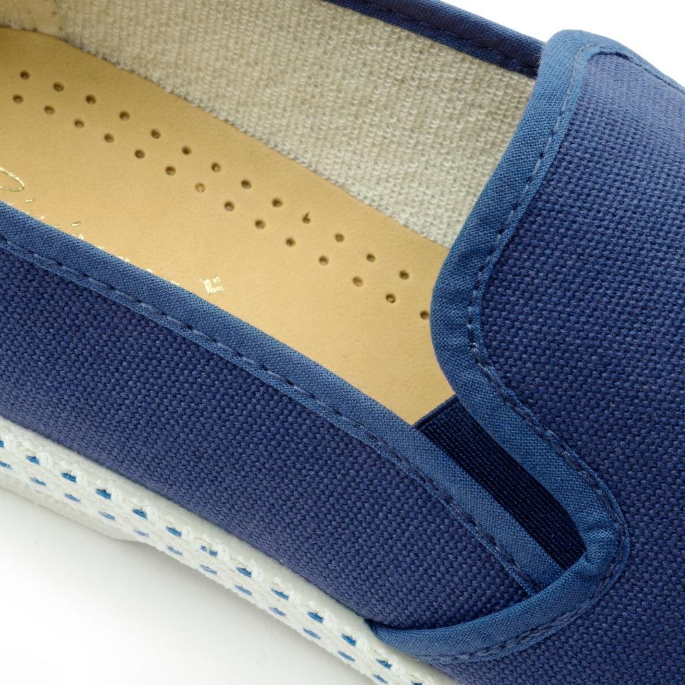 Rivieras Classic Toile 1014 Espadrille Bleu Coton