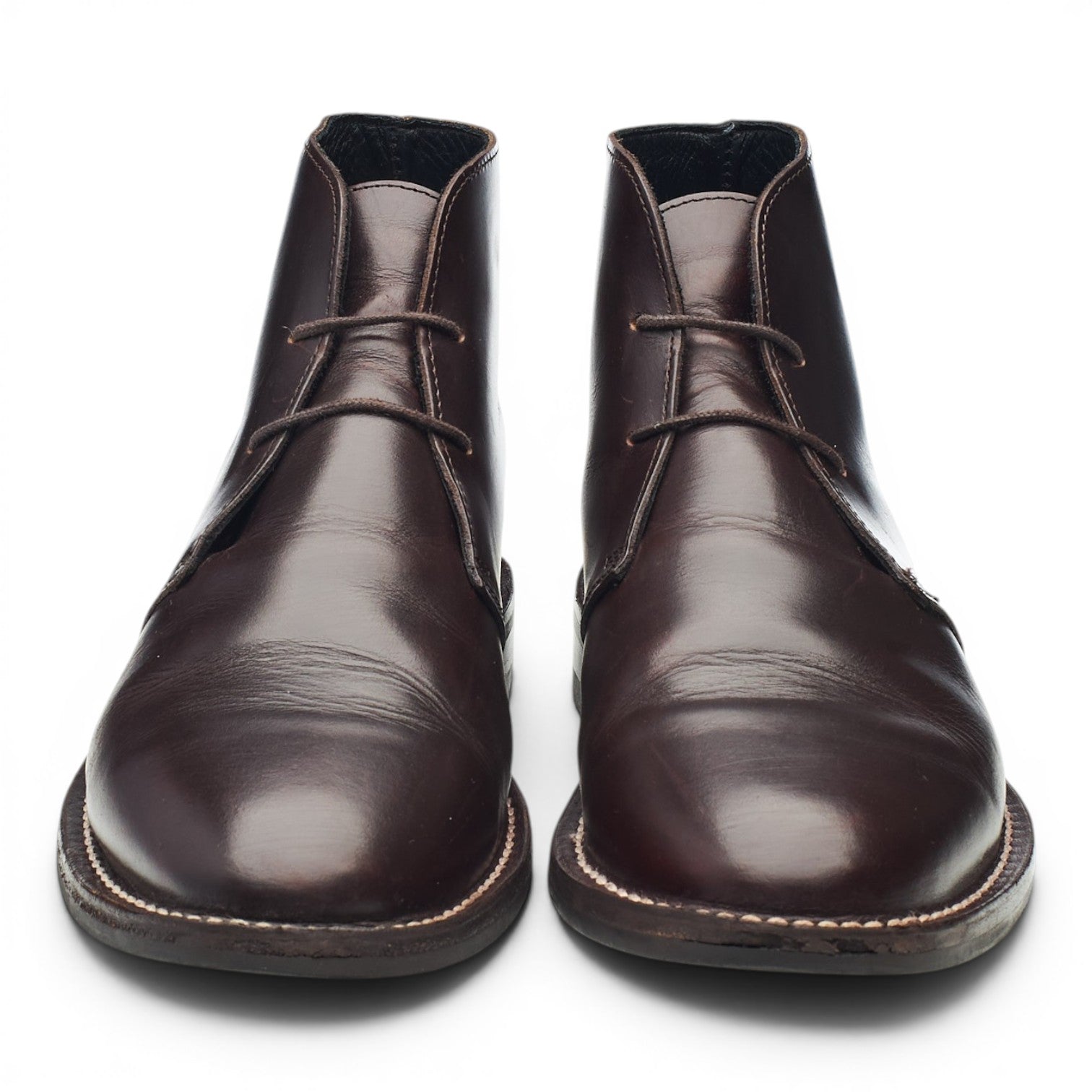 Thursday Scout bottines chukka cuir marron UK 7.5