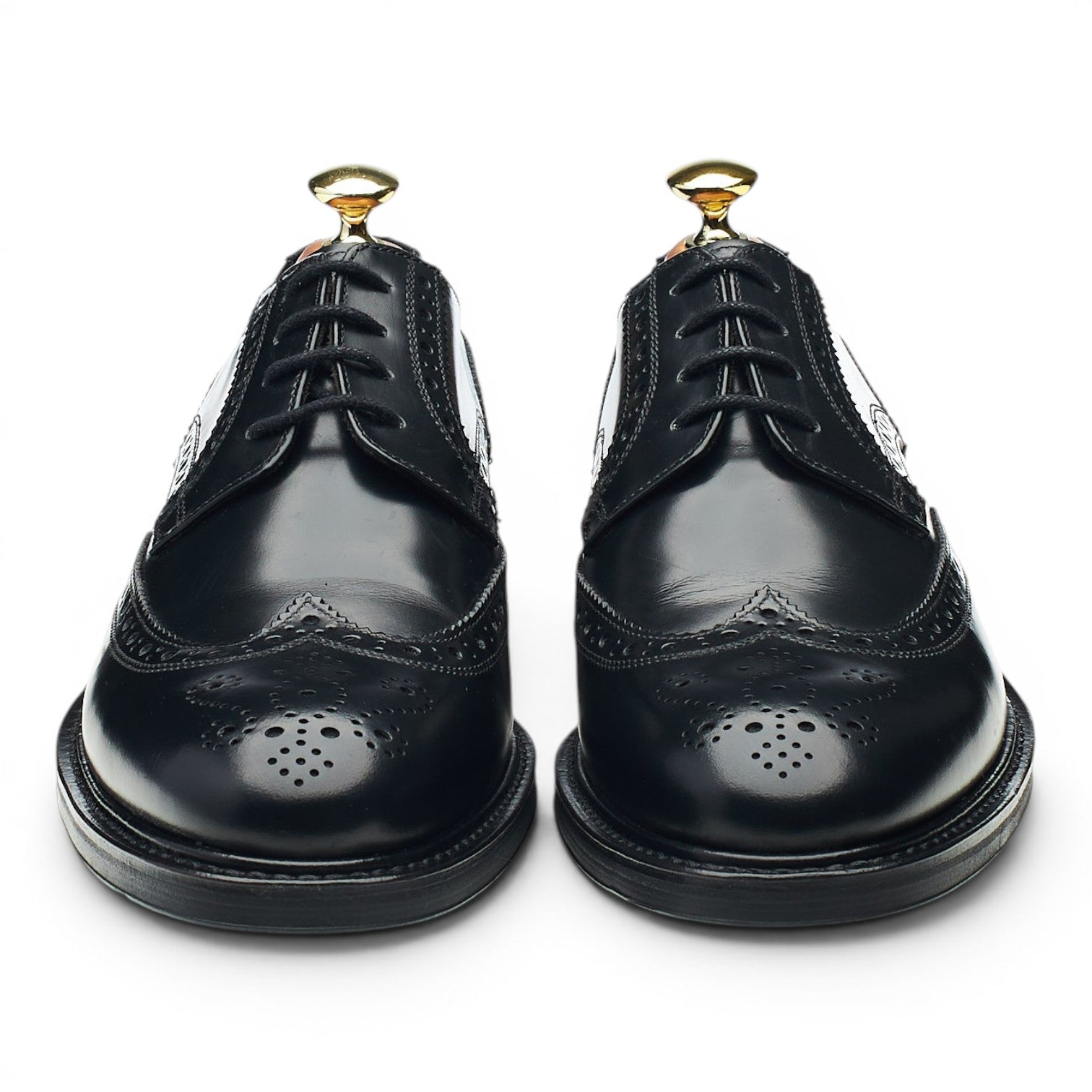Herring Edinburgh derbies cuir noir pointure UK 7,5