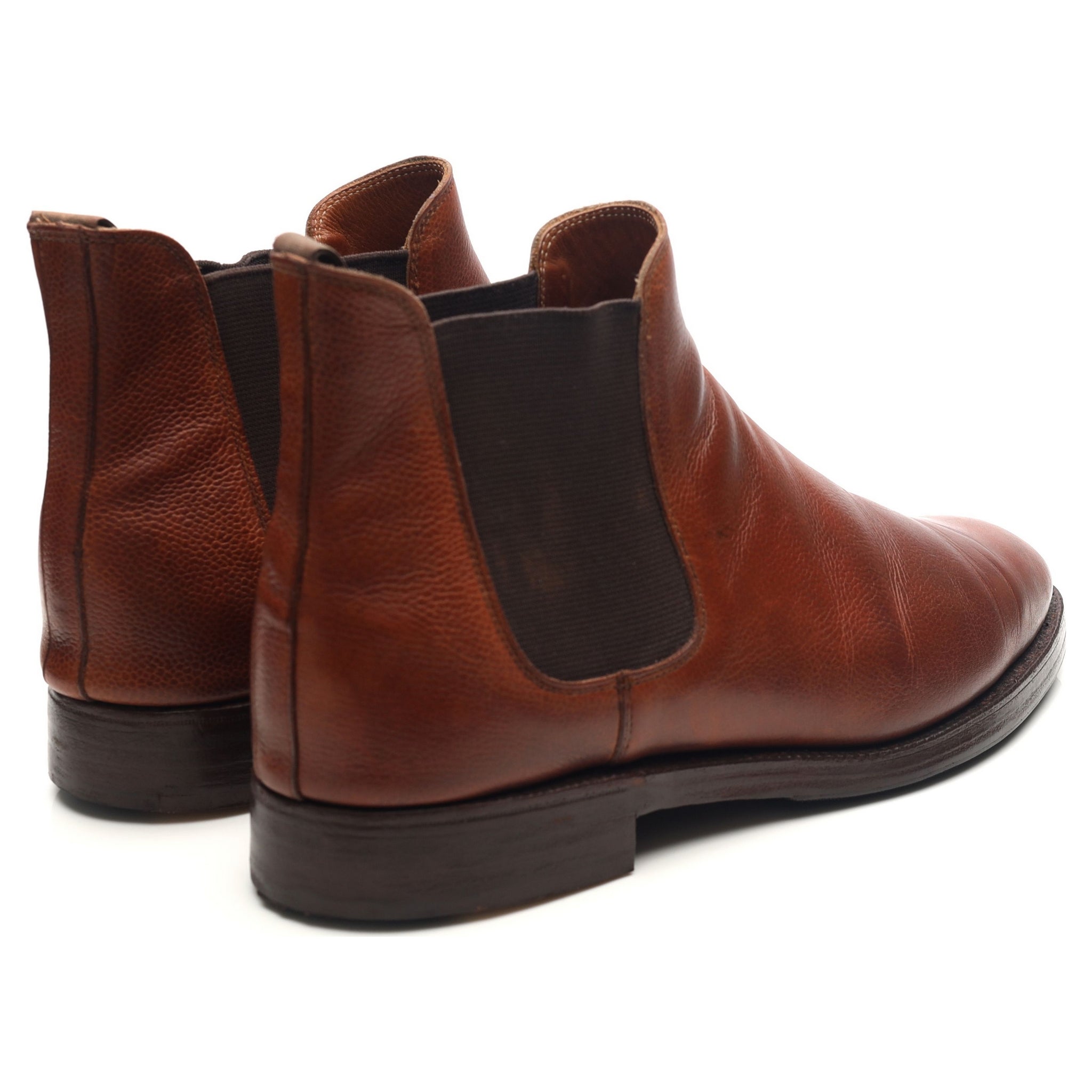Crockett & Jones Chelsea boots cuir marron pointure 10