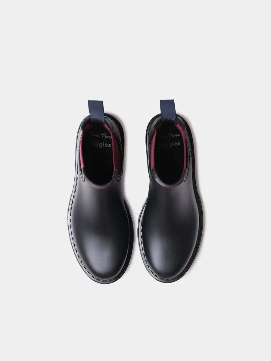 Toni Pons Caen bottes pluie femme caoutchouc 3,5 cm