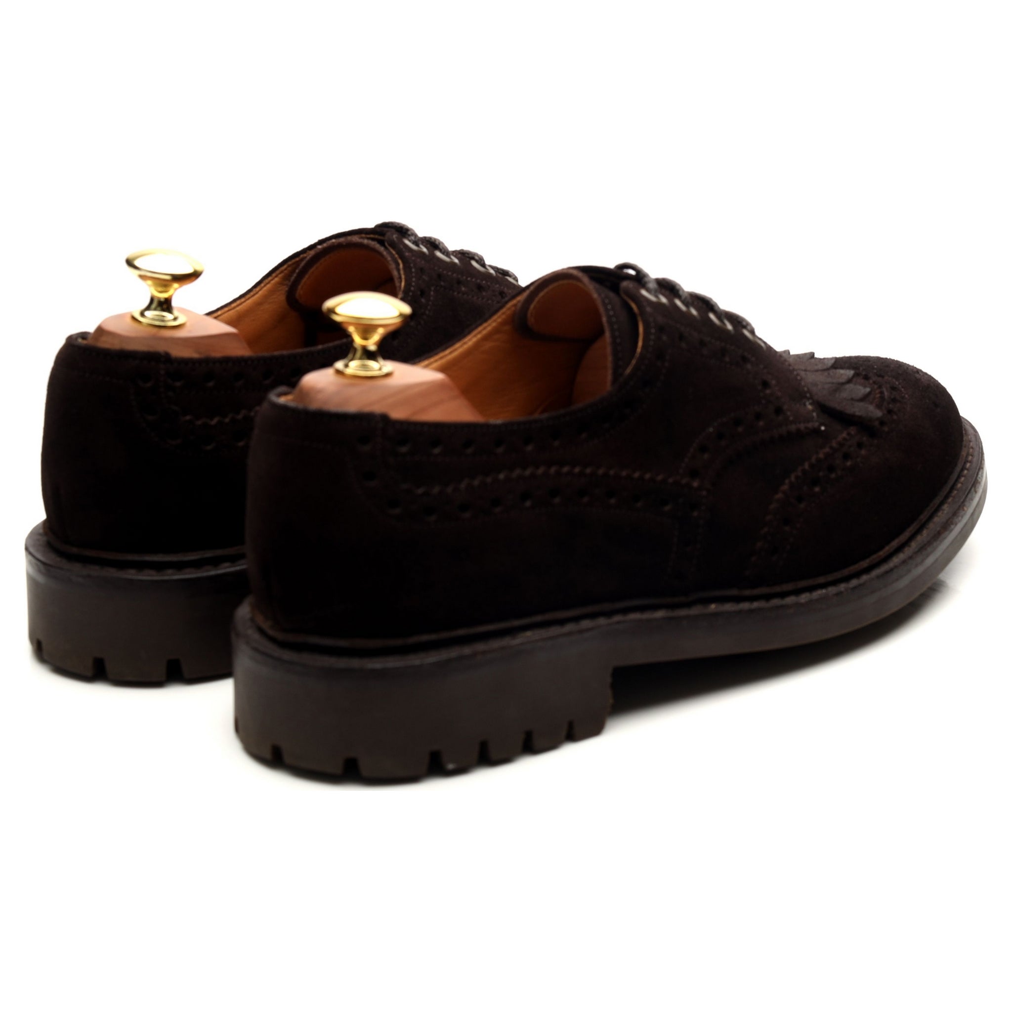 Church's Plowden derby suède marron pointure UK 8,5