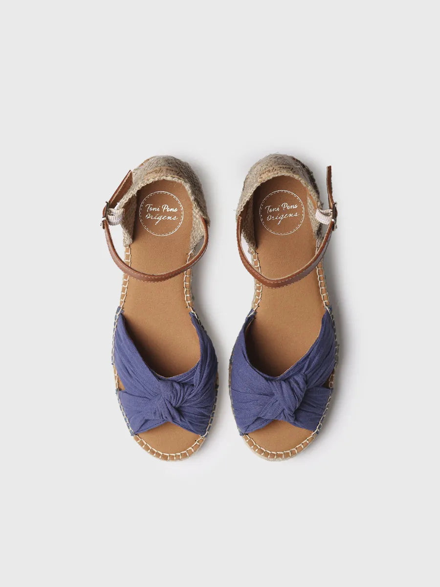 Toni Pons Daniela espadrilles femme nœud 4 cm