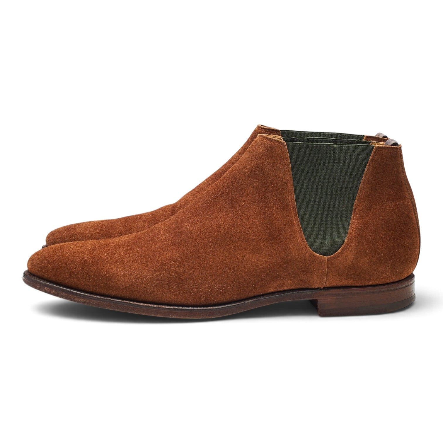 Crockett & Jones Cranford 3 bottines chelsea UK 7 daim
